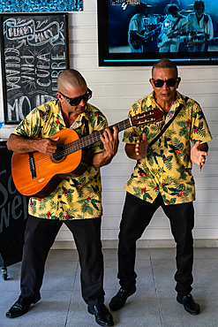 Salsa band in a shopping mall, Varadero, Cuba 3