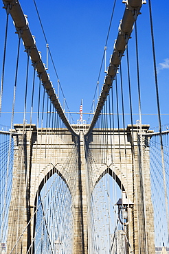 Brooklyn Bridge, New York City, New York, United States of America, North America