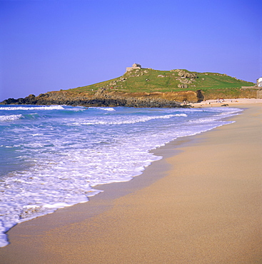 Porthmeor Beach, St Ives, Cornwall, England, UK