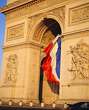 Arc de Triomphe, Paris, France, Europe