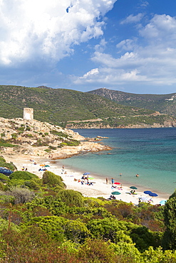 Costa del Sud, near Chia, Cagliari Province, Sardinia, Italy, Mediterranean, Europe