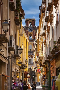 Back street, Sorrento, Campania, Italy, Mediterranean, Europe