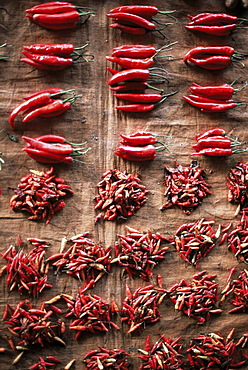 Chilies for sale, Alor Island, Alor, Indonesia, Southeast Asia, Asia