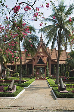 The National Museum, Phnom Penh, Cambodia, Indochina, Southeast Asia, Asia