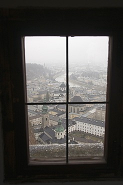 View from the Hohensalzburg Fortress, Salzburg, Austria