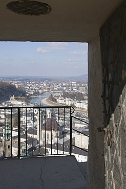 View from the Hohensalzburg Fortress, Salzburg, Austria