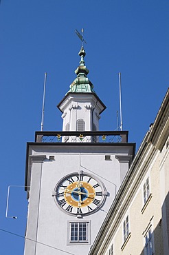 Town Hall tower, Salzburg, Austria