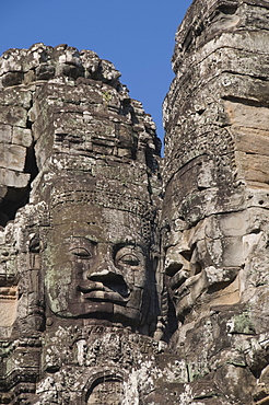 Bayon Temple, late 12th century, Buddhist, Angkor Thom, Angkor, UNESCO World Heritage Site, Siem Reap, Cambodia, Indochina, Southeast Asia, Asia