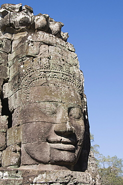 Bayon Temple, late 12th century, Buddhist, Angkor Thom, Angkor, UNESCO World Heritage Site, Siem Reap, Cambodia, Indochina, Southeast Asia, Asia