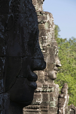 Bayon Temple, late 12th century, Buddhist, Angkor Thom, Angkor, UNESCO World Heritage Site, Siem Reap, Cambodia, Indochina, Southeast Asia, Asia