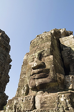 Bayon Temple, late 12th century, Buddhist, Angkor Thom, Angkor, UNESCO World Heritage Site, Siem Reap, Cambodia, Indochina, Southeast Asia, Asia