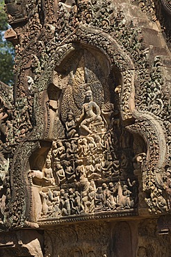 Banteay Srei Hindu temple, nr Angkor, Siem Reap, Cambodia