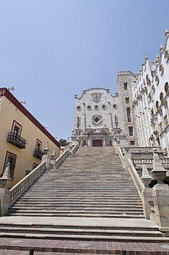 The University of Guanajuato, in Guanajuato, a UNESCO World Heritage Site, Guanajuato State, Mexico, North America