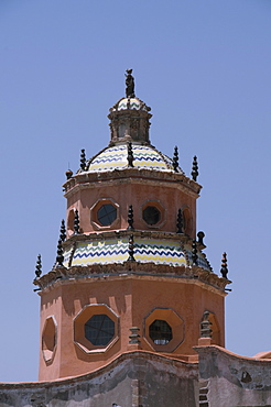 Dome of Santa Casa de Loreto, San Miguel de Allende (San Miguel), Guanajuato State, Mexico, North America