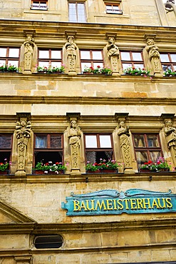 Master Builders House, Rothenburg ob der Tauber, Romantic Road, Franconia, Bavaria, Germany, Europe