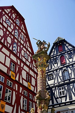 Rothenburg ob der Tauber, Romantic Road, Franconia, Bavaria, Germany, Europe