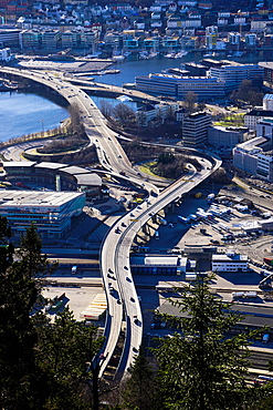 Road system, Bergen, Norway, Scandinavia, Europe