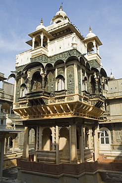 Udai Vilas Palace, now a heritage hotel, Dungarpur, Rajasthan, India