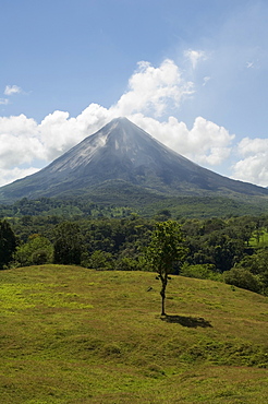 Arenal Volcano from the La Fortuna side, Costa Rica