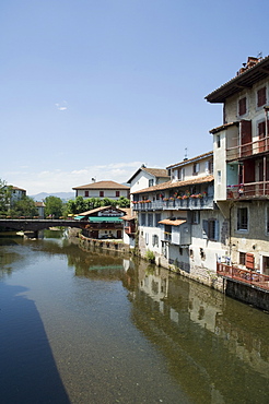 Saint Jean Pied de Port (St.-Jean-Pied-de-Port), Basque country, Pyrenees-Atlantiques, Aquitaine, France, Europe