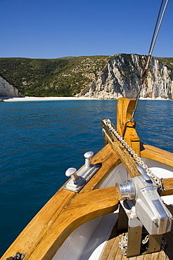 Myrtos Gulf near Assos, Kefalonia (Cephalonia), Greece, Europe