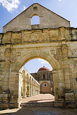 Monastery and church of Cuilapan, Oaxaca, Mexico, North America