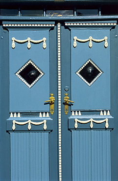 Door, Aeroskobing, Aero, Denmark, Scandinavia, Europe