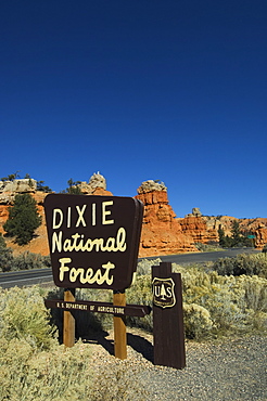 Red Canyon in Dixie National Forest, Utah, United States of America, North America