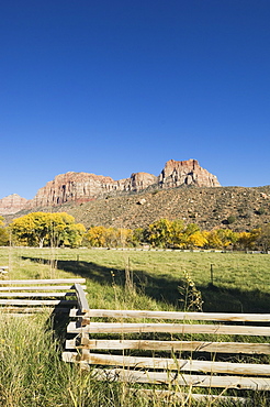 Landscape near Zion National Park, Utah, United States of America, North America