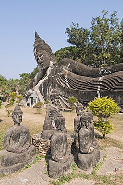 Buddha Park, Xieng Khuan, Vientiane, Laos, Indochina, Southeast Asia, Asia