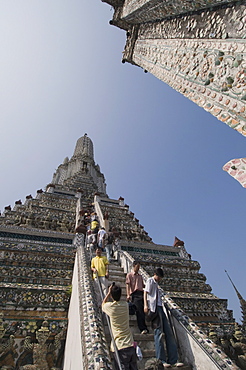 Wat Arun (Temple of the Dawn), Bangkok, Thailand, Southeast Asia, Asia