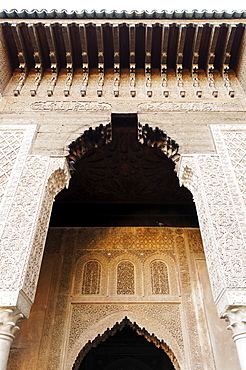 Saadian tombs dating from the 16th century, Marrakesh, Morocco, North Africa