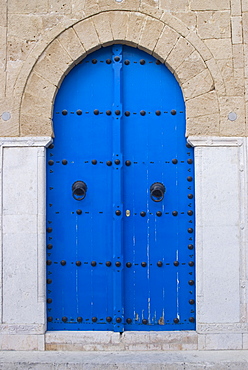 Door, Sidi Bou Said, near Tunis, Tunisia, North Africa, Africa