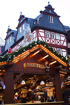 Weihnachtsmarkt (Christmas Market), Frankfurt, Hesse, Germany, Europe