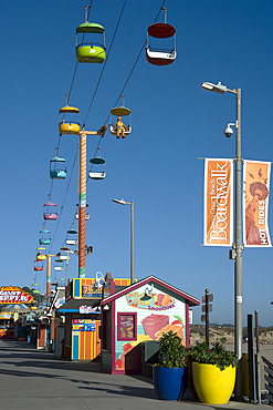 Boardwalk, Santa Cruz Beach, California, United States of America, North America