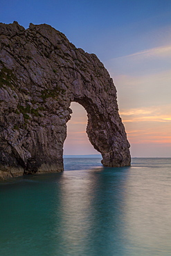 Durdle Door, Lulworth Cove, Jurassic Coast, UNESCO World Heritage Site, Dorset, England, United Kingdom, Europe