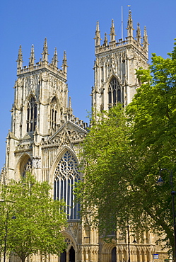 York Minster, northern Europe's largest Gothic cathedral, city of York, Yorkshire, England, United Kingdom, Europe