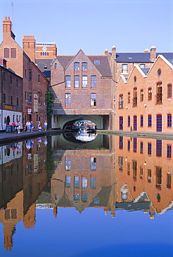 Canal Warehouses, Gas Street Basin, Birmingham, England