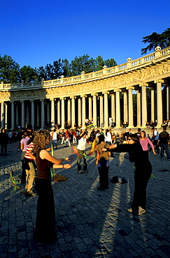 Spain, Madrid, Retiro Park & Lake On Saturday