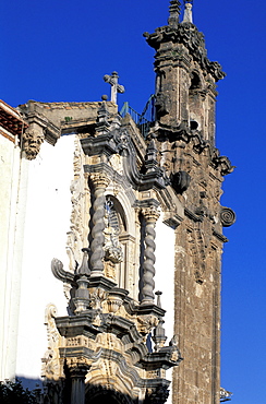 Spain, Andaloucia, Priego-De-Cordoba, Facade Of A Baroque Church