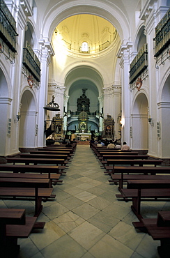 Spain, Andaloucia, Sevilla, Interior Of A Church