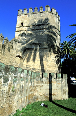 Spain, Andaloucia, Sevilla, The City Ramparts Near La Macarena