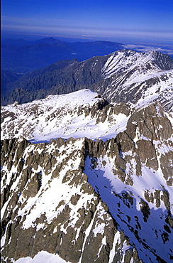 France, Corse Island, Corse-Du-Sud, Inland Aerial Photography 