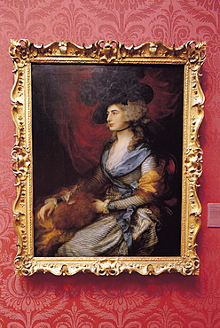 UK, London, Nat, Gallery, Portrait By Gainsborough