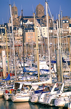 France, Normandy, Manche (50), Granville Harbour And Marina