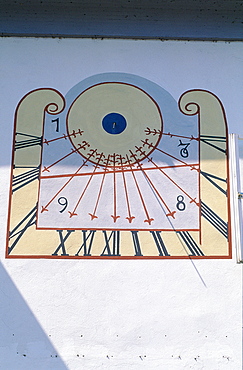 Slovenia, Maribor, Baroque Sundial