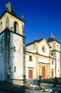 Brazil, Minas Gerais, The Historic City Of Ouro Preto, Church Igreja Nossa Senhora Do Pilar