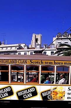 Portugal, Lisbon, Local Tramway (Electrico)