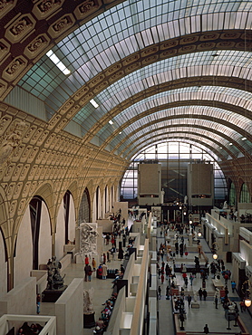 Musee d'Orsay, art museum, Paris, France, Europe