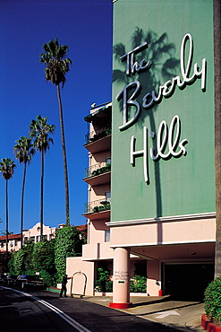 Los Angeles, California, Usa Beverley Hills, Facade Of The Beverley Hills